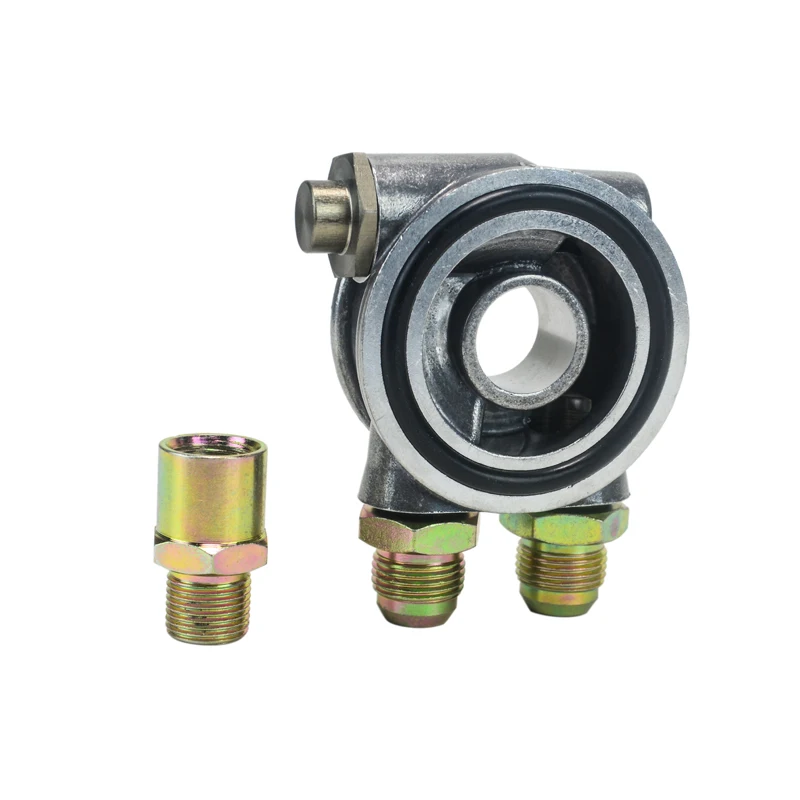 Масляный фильтр PQY - Oil Cooler сэндвич-пластина адаптер термостата 3/4 дюйма 16-UNF с