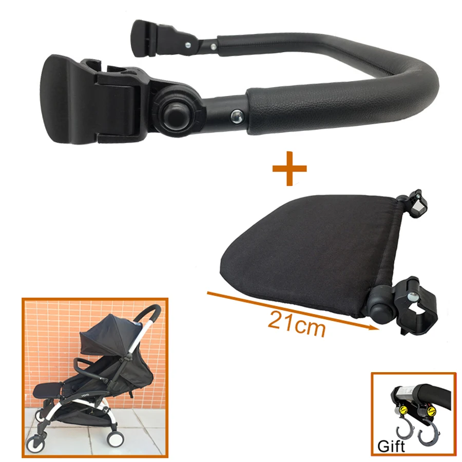 Yoyo Stroller Accessories Seat Extend Foot Board and Armrest Hook for Yoya