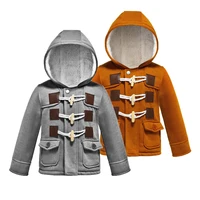 2021 new winter boys jackets keep warm thick casual hooded coats for kids resist the severe cold toddler children clothing