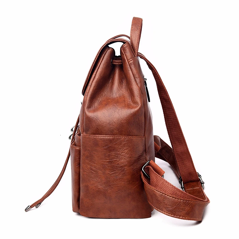 Женские кожаные рюкзаки Mochila Feminina женские высококачественные школьные сумки для