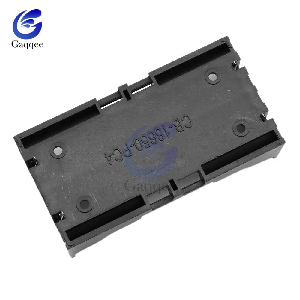 2 слота 3 7 в 18650 Коробка для хранения литиевых батарей пластиковый чехол с