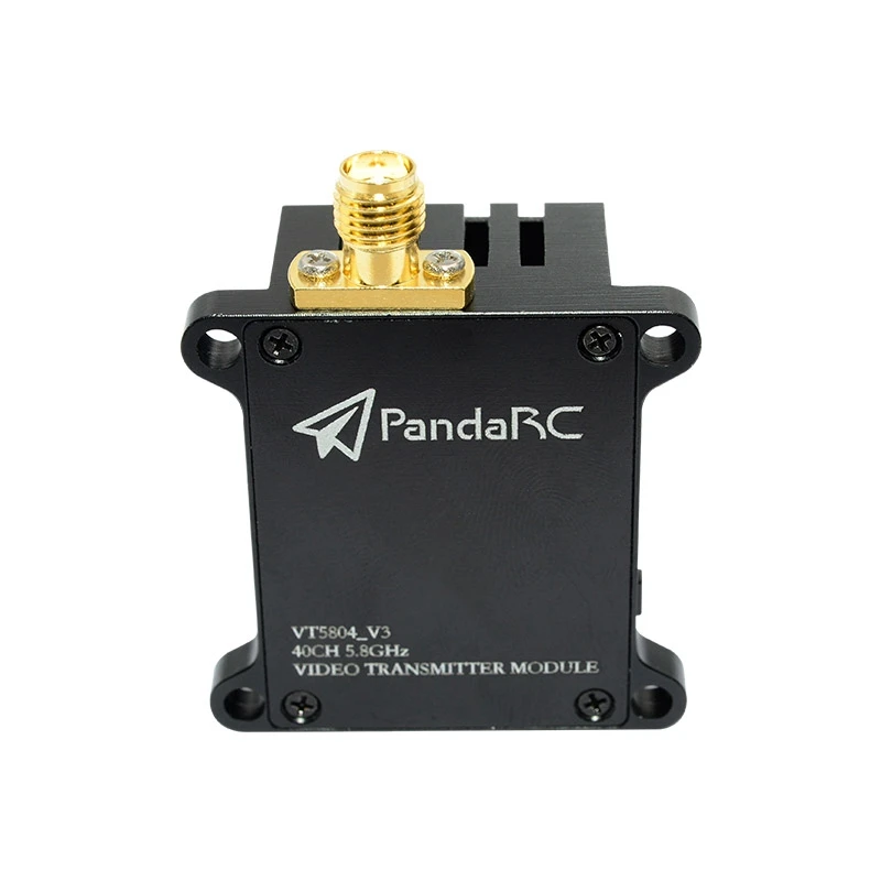 

PandaRC 1PCS VT5804 V3 Vedio TX 5.8G 40CH Up to 1000MW for RC Drones FPV VTX Switchable OSD Adjustable SMA Antenna