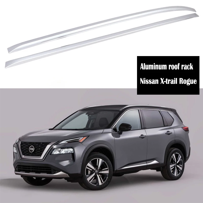 Багажник на крышу из алюминиевого сплава для Nissan X-trail Xtrail Rogue 2021 2022 рейки