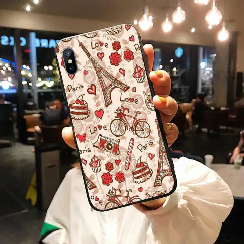 

Fashion London Paris New york Autumn Phone Case for iPhone 11 12 pro XS MAX 8 7 6 6S Plus X 5S SE 2020 XR