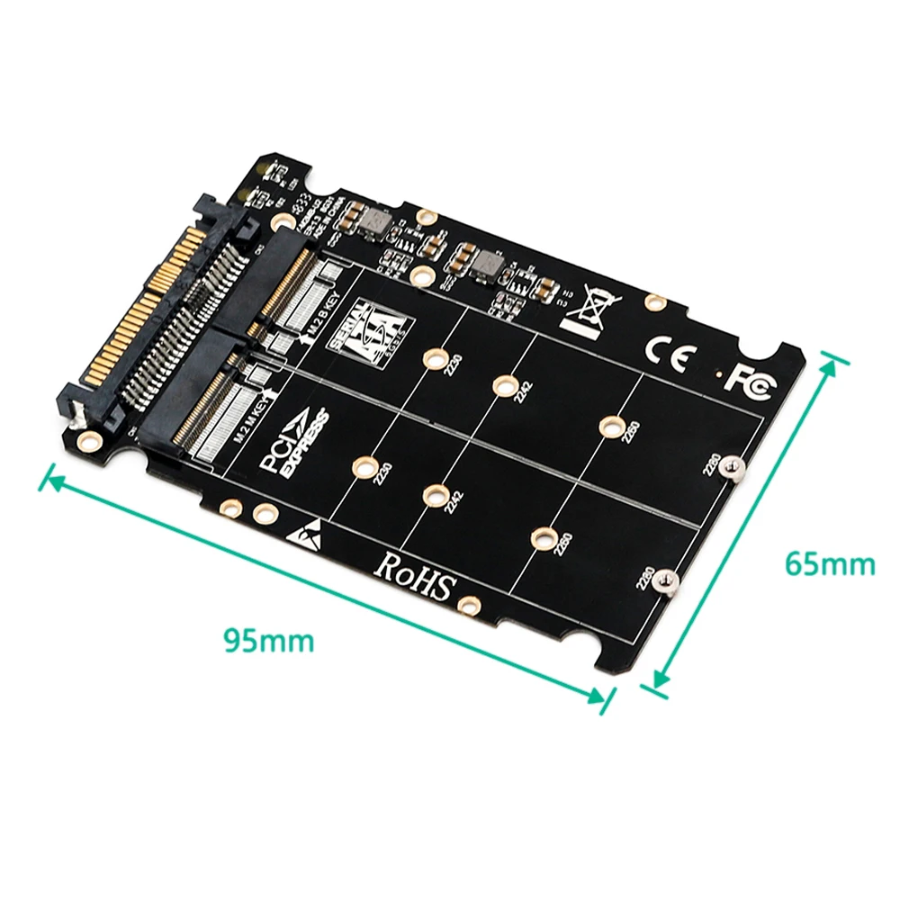M.2 nvme ssd ключ M B SSD к адаптеру U.2 адаптер ключа m2 m m.2 sata (интерфейс без SATA) | Компьютеры