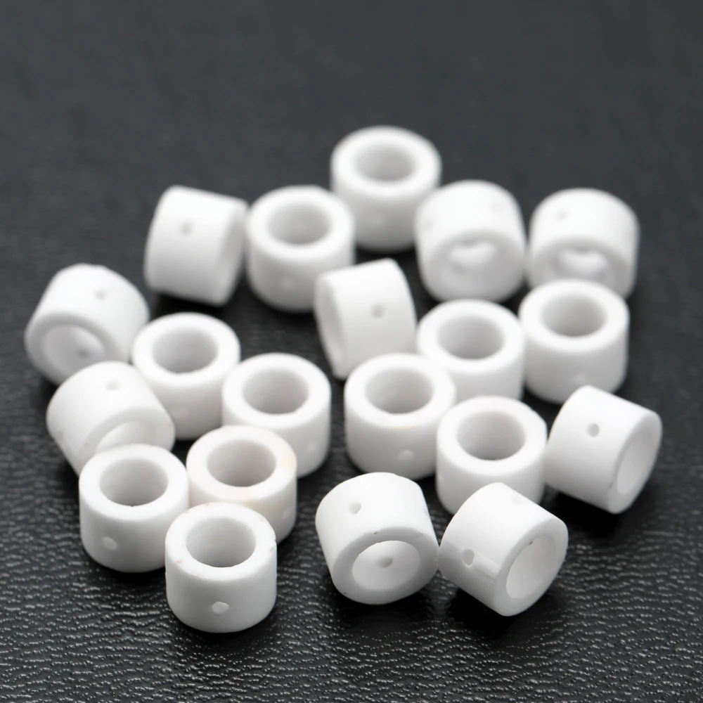 

New 100PCS Copper Plasma Cutter Tip Electrode Nozzle Shieded-cup Gas Ring Kit Consumable For PT-31 L-G-40 Cutting Torch