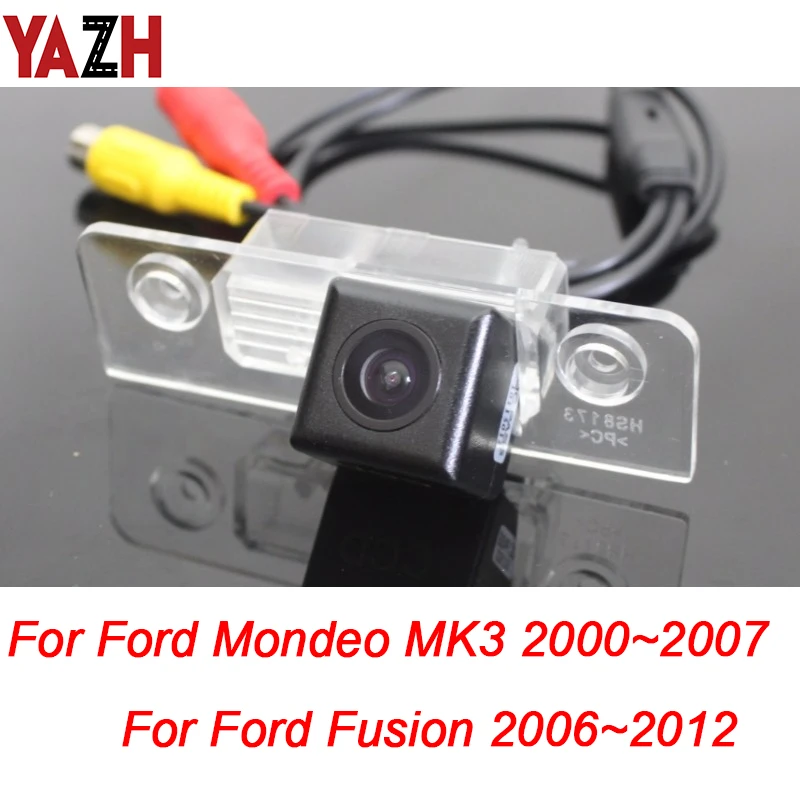 Автомобильная камера заднего вида YAZH HD CCD Ford Fusion 2002 2012 /Mondeo 1996 2007 с ночным видением