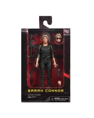 18 см NECA Terminator T-800 Темный Fate Сары Коннор фигурка Рождественская Кукла коллекционная модель игрушки подарок - Цвет: Белый