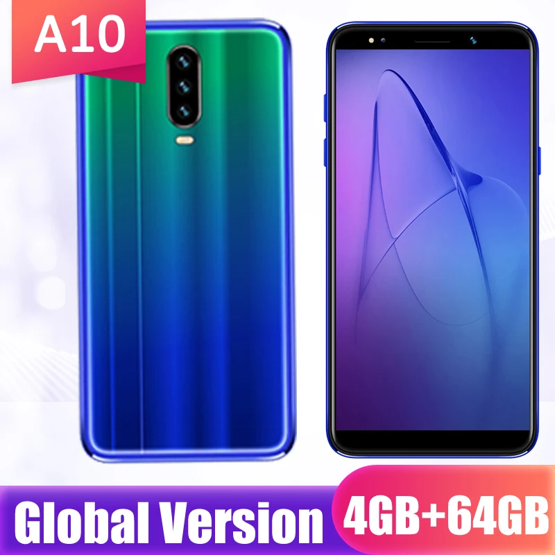 A10 смартфон с 5 дюймовым дисплеем четырёхъядерным процессором MTK6580 ОЗУ 4 Гб ПЗУ 64