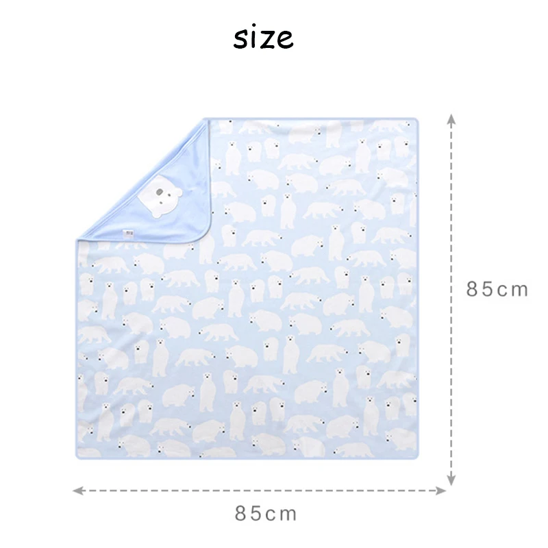 Baby Blanket Newborn Cotton Swaddle Stroller Blankets Wrap Bath Shower Toddler Kids Girl Boy Sleepsacks Accessories | Мать и ребенок