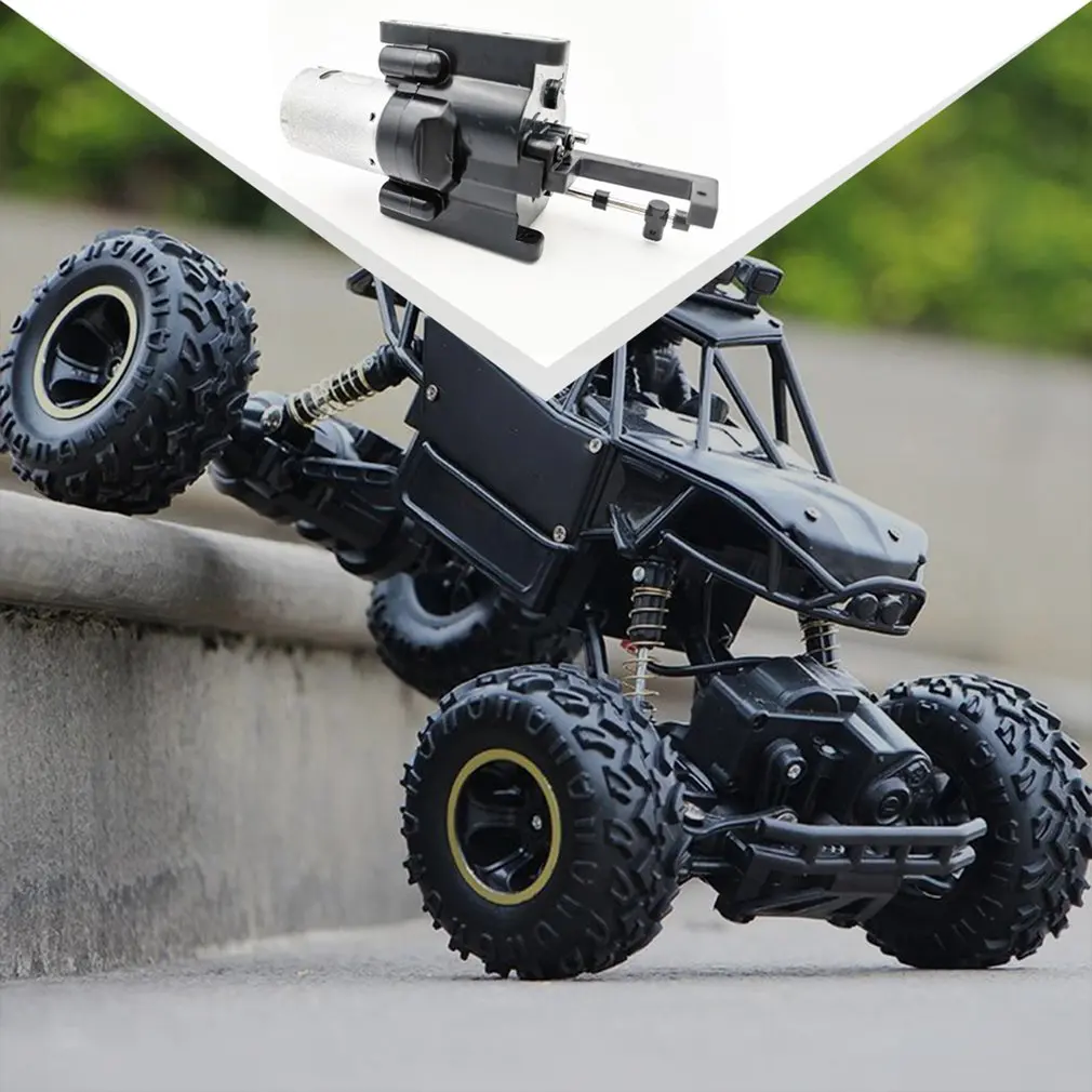 

1/16 Motor Gearbox Refitting Remote Control Car Upgrade Parts Model Black Accessories Transfer Gearbox