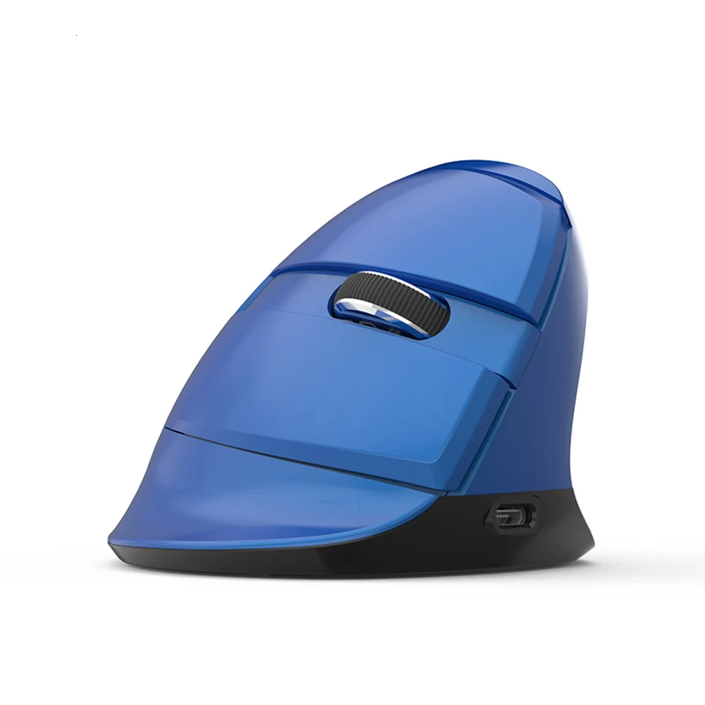 Delux M618 Bluetooth 2,4G Двухрежимная Вертикальная мышь эргономичная Беспроводная Встроенная перезаряжаемая мощность с подставкой для запястья комплект коврика для мыши