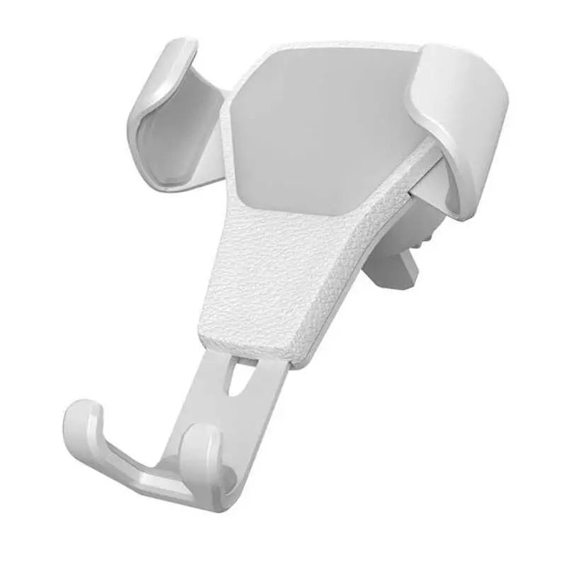 

Gravity Car Phone Holder Air Vent Clip Mount Soft Leather Lazy Mobile For All Smartphones