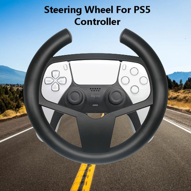 Racing Game Steering Wheel for PS5 Gamepad Game Playing Element for Playstation 5 Remote Controller Gaming Drive Accessories images - 6