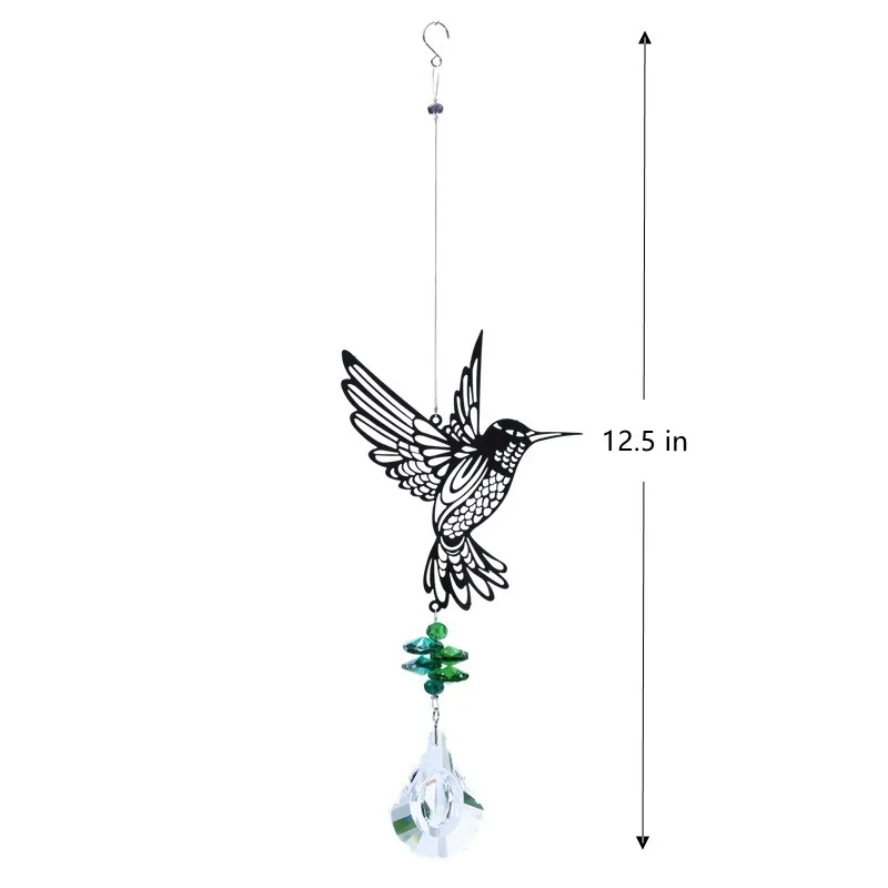

Hanging Crystal Dream Catcher Sun Catcher Life Tree Stone Beads Pendant Wind Chime Window Garden Kids Teen Room Decoration