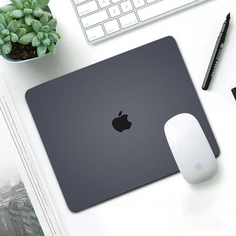 

Luxury Apple design Computer Mouse Pad pads Washable Non-Skid Rubber s Not Overlock 22X18CM desk mouse mat