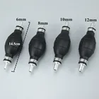 Автомобильный Универсальный Топливный насос 681012 мм, резиновый ручной переводной жидкий бензиновый дизельный ручной Праймер, трубка с лампочкой, алюминий