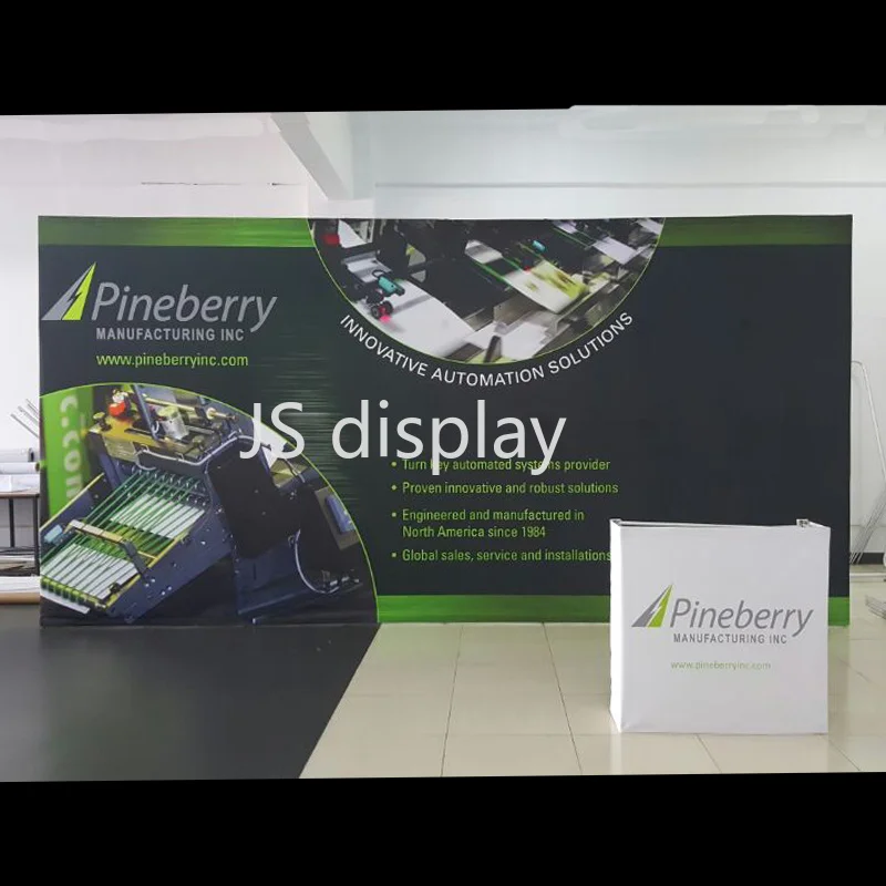 20 футовый портативный выставочный стенд из натянутой ткани выставочные наборы с