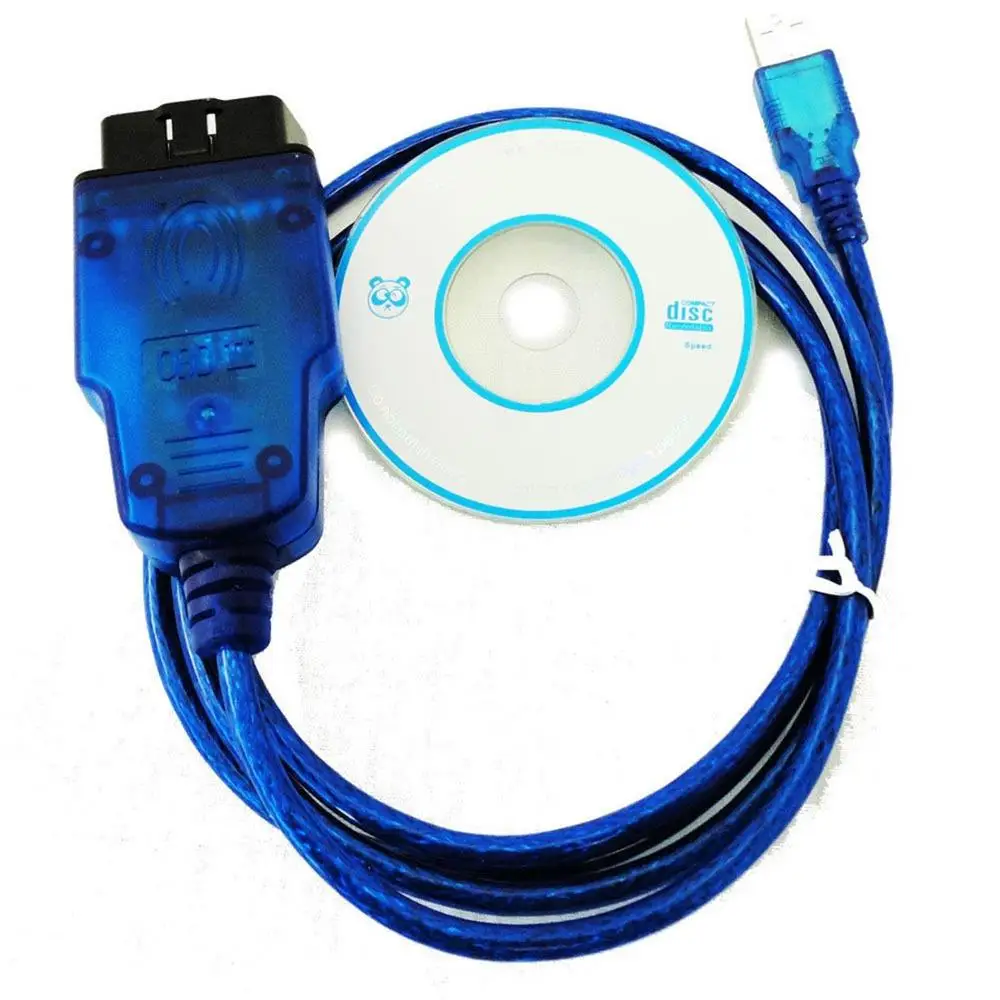 HaoYiShang USB OBD2 OBD II KKL диагностический кабель сканера 409 1 для VW/Audi|Диагностические
