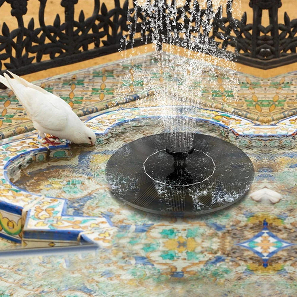 

Solar Power Water Fountain Pump Solar Fontein Bird Fountain Water Floating Fountain Pond Garden Patio Decor Lawn Decoration