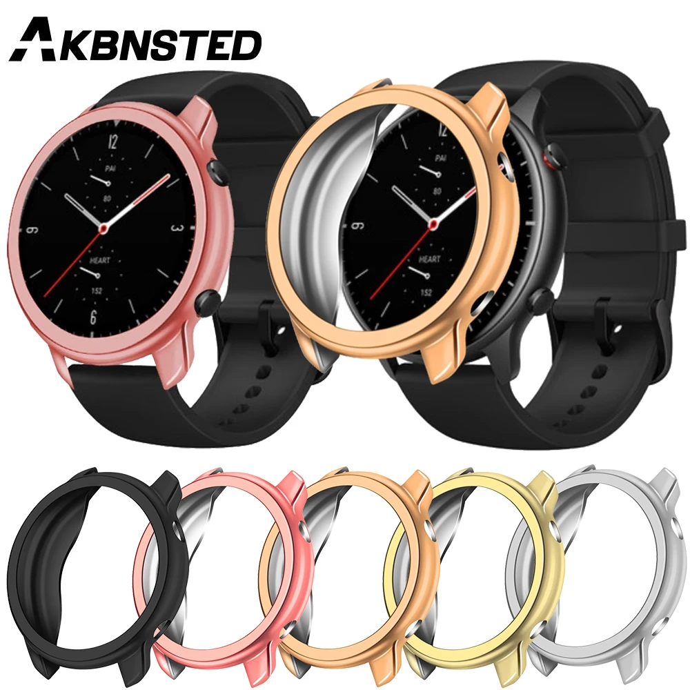 

AKBNSTED поликарбонатный чехол для часов Xiaomi Huami Amazfit GTR 47 мм/GTR 2, сменный защитный чехол для смарт-часов GTR 2