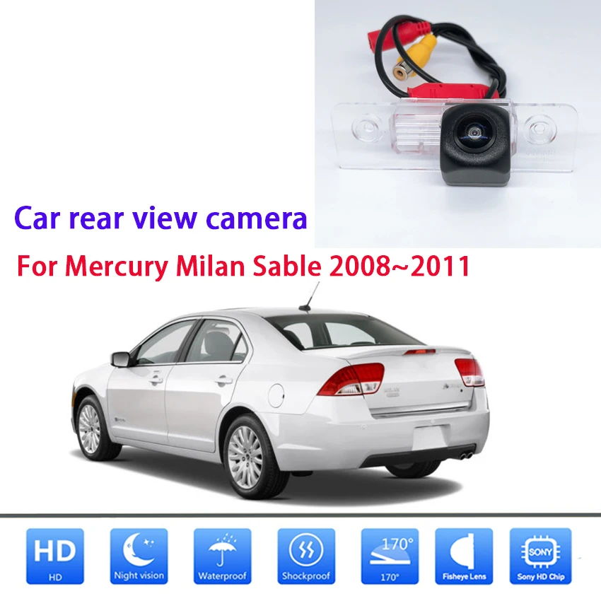 

Автомобильная беспроводная камера заднего вида для Mercury Milan Соболь 2008 2009 2010 2011 ночное видение водонепроницаемый высококачественный RCA