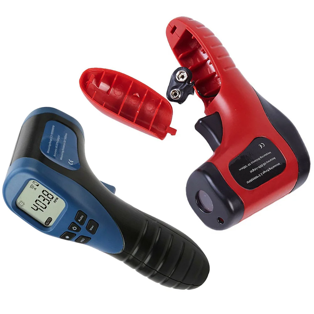 Non-contact Speedometer Rpm Tach Tester Meter ABS 14.5cmx9cmx3.5cm Digital