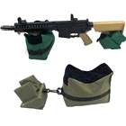 Незаполненные сумки для наружной передней и задней винтовки, Охотничья сумка с песком, снайперская подставка, сумка для стрельбы, Охотничьи аксессуары, 3 цвета