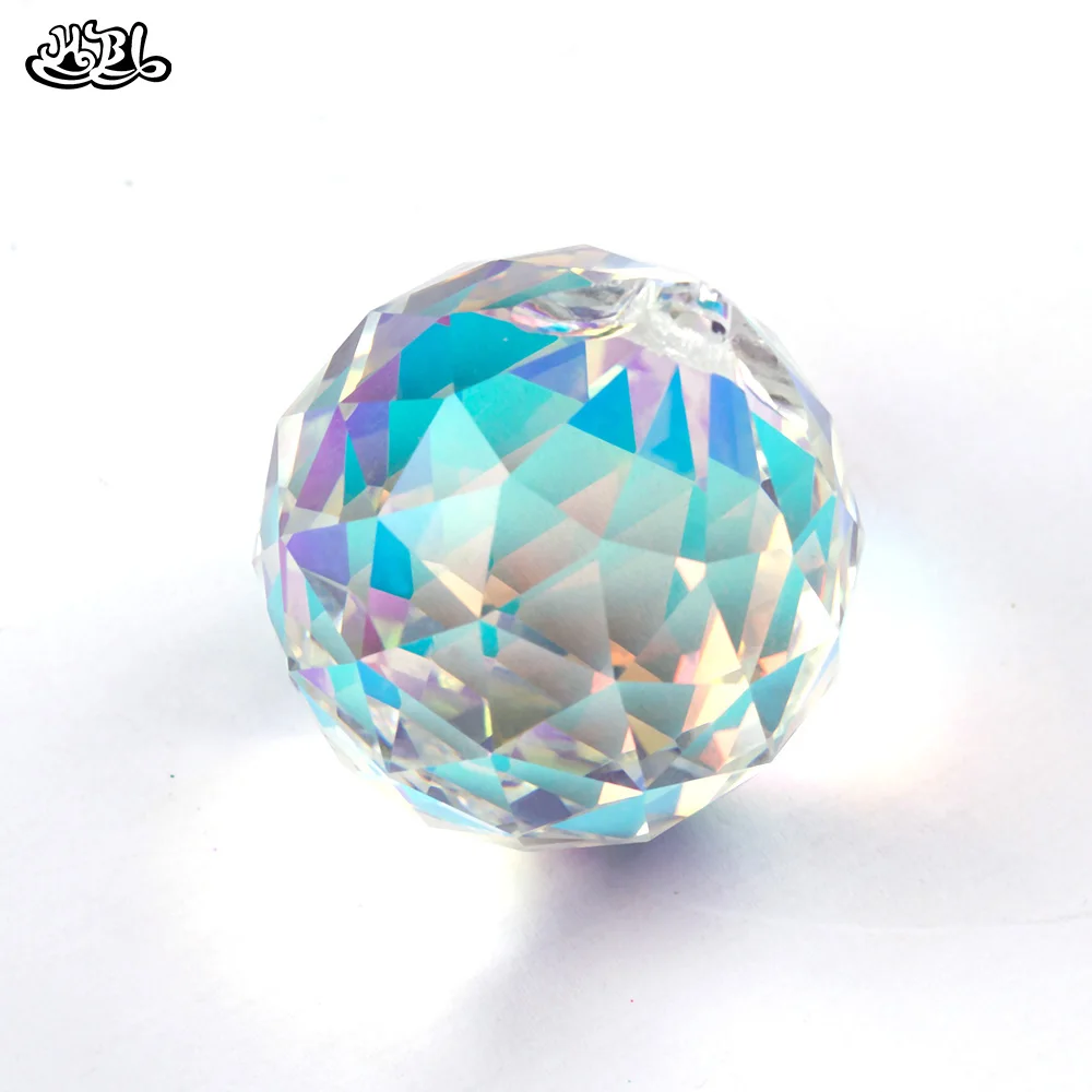 1pcs/lot 40mm Crystal AB Glass Crystals Ball For Chandelier Door Curtain Decoration Wedding | Лампы и освещение