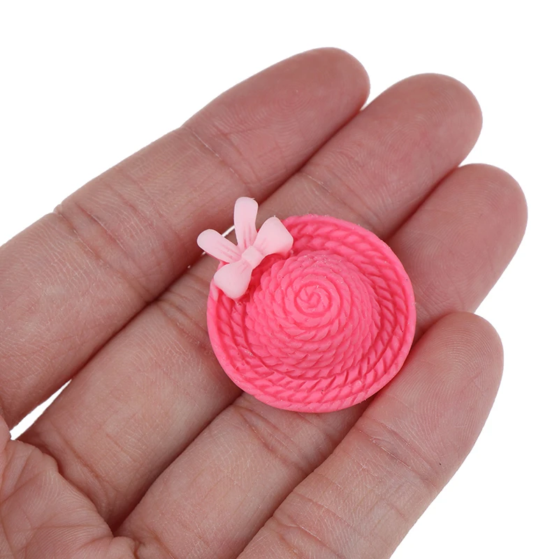 10Pcs Random Mixed Resin Hats Embellishments Flatback Cabochon Scrapbook Wedding Decoration DIY Craft Accessories | Дом и сад