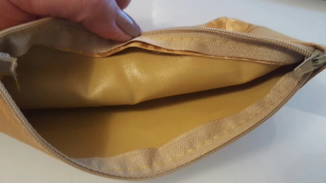 Портативная сумка для макияжа с буквами Корейская женская многофункциональная