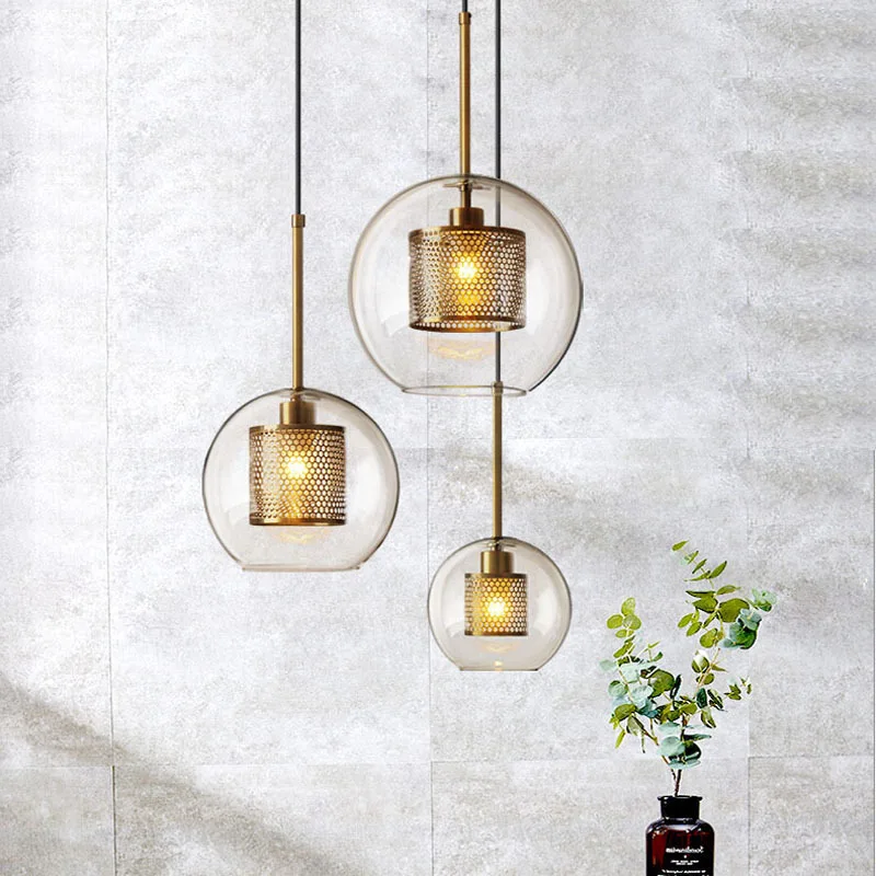 

Nordic Modern Round Balls Pendant Lights Creative Round Moon Brass Suspension Pendant Lamp For Dining Room Living Room Drplight