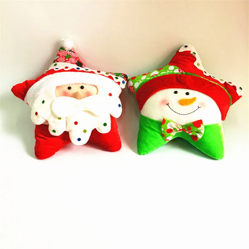

GY0825 Christmas Cushion (With Filling)Polyester Home Decor Bedroom Decorative Sofa Car Throw Pillows