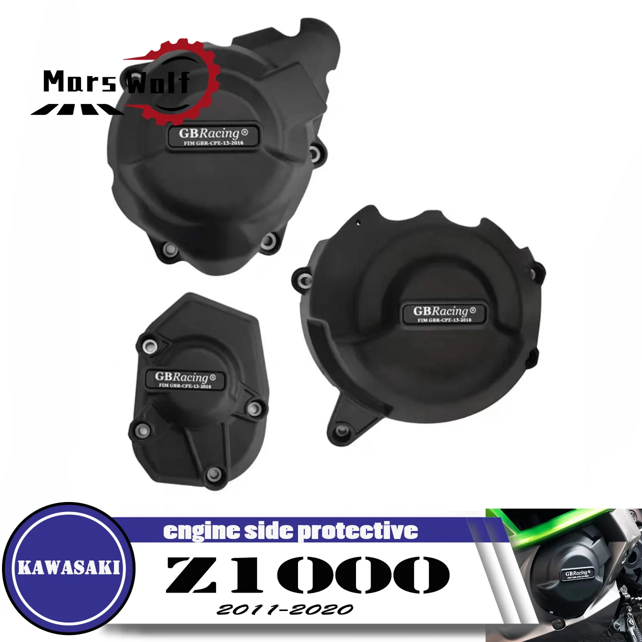 

Motorcycle Engine Cover Engine Case Crash Slider Guard Protection cover For Kawasaki Z1000 z1000 z-1000 2011-2020 11-20 z1000