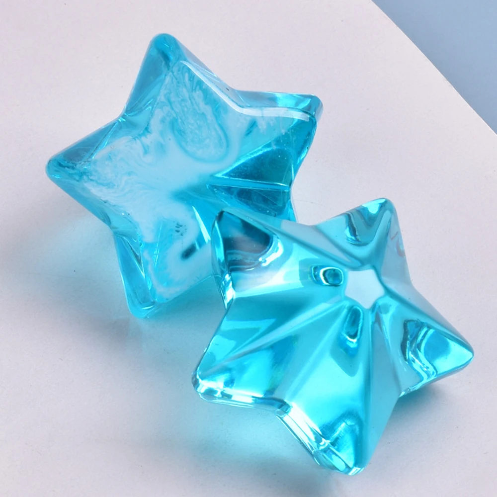 

1pcs Crystal Epoxy Resin Mold Star Diamond Silicone Mold UV Mirror Silicone Mold Jewelry Mold Casting Resin Molds