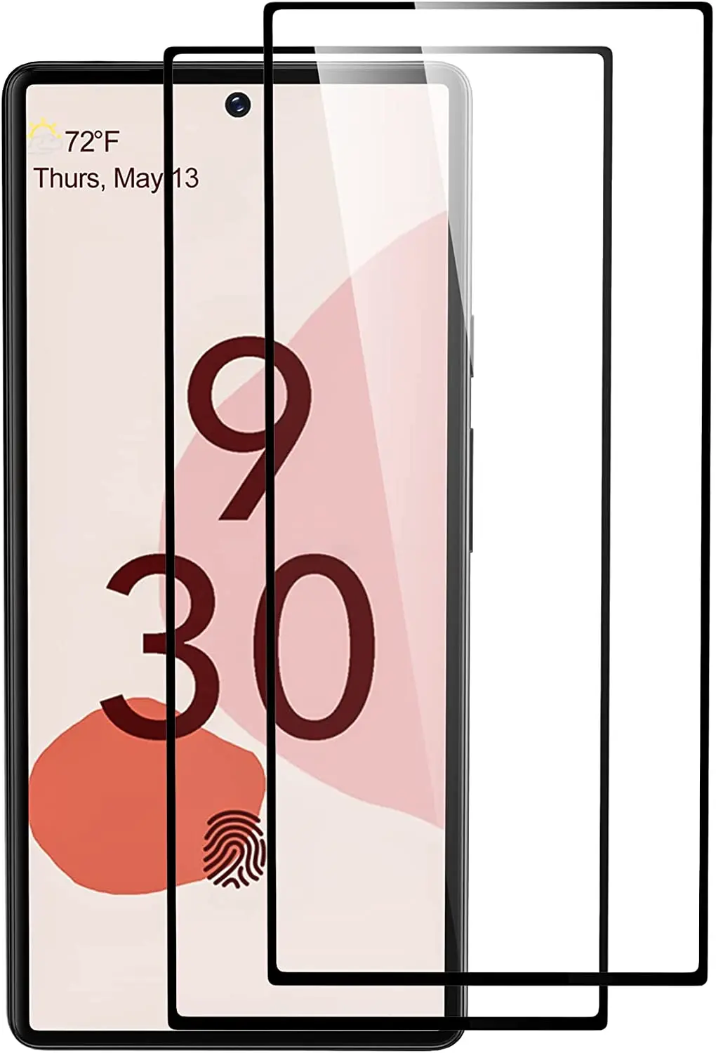 

2-Pack For Google Pixel 6 Shockproof Screen Protector Tempered Glass HD Clear High Responsive for Google Pixel 6 2021