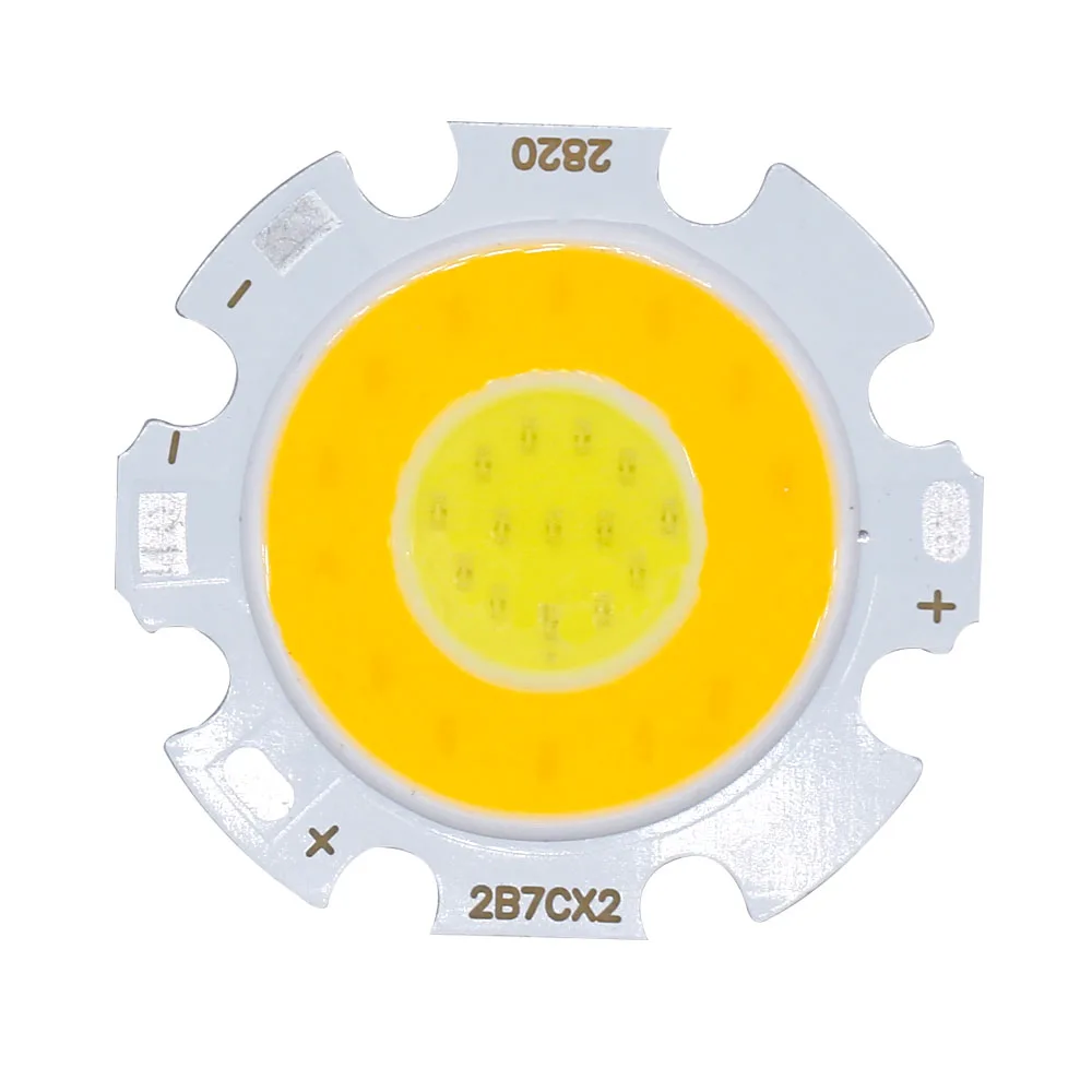 Светодиодсветильник лампы с двумя лампочками двухцветные Круглые COB матрицей