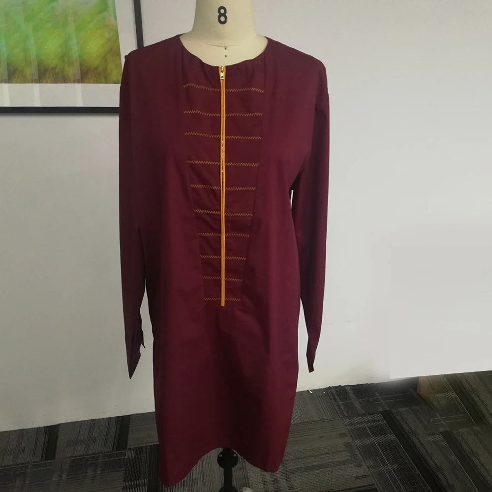 Африканская одежда мужская Дашики Традиционная Футболка Топы с длинными