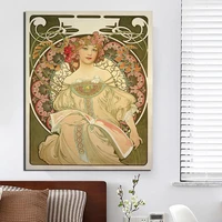 poster vintage queen canvas painting print living room home decoration modern wall art oil painting posters picture framework