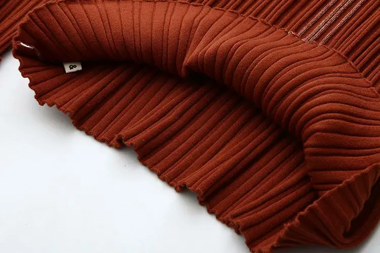 

Plus Size Women's Stretchable Sweaters Casual Solid Outerwear Vintage Pullovers