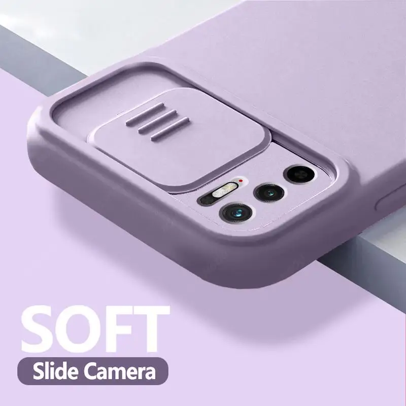 slide lens protection phone case for xiaomi mi 11 lite 5g ne poco f3 x3 nfc m4 pro 5g redmi note 10 9 pro 9s 10s 9c soft cover free global shipping