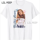 Винтажная белая женскаямужская футболка Britney Spears-Baby One More, футболка с коротким рукавом в стиле Ullzang, одежда для девушки 90-х