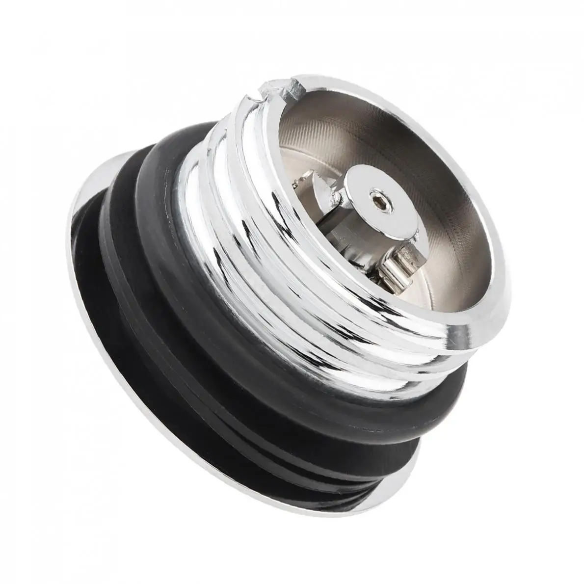 Aluminum Motorcycle Flush Pop Up Screw-In Gas Cap Mount Fuel Tank Oil with O-ring Fit for Davidson Sportster Super Glide |
