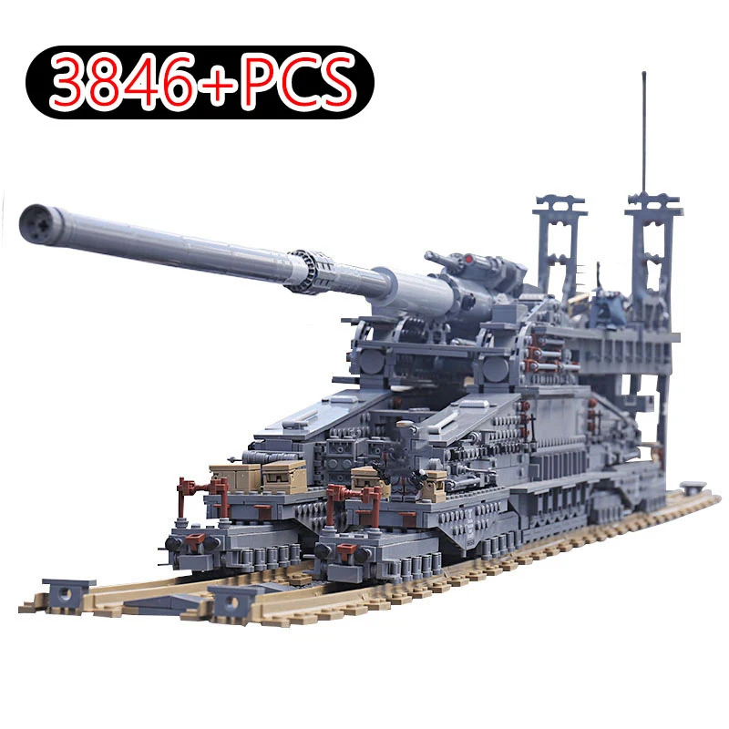 Военная Униформа WW2 3846 шт. 80 см K[E] немецкий железнодорожное орудие Даша