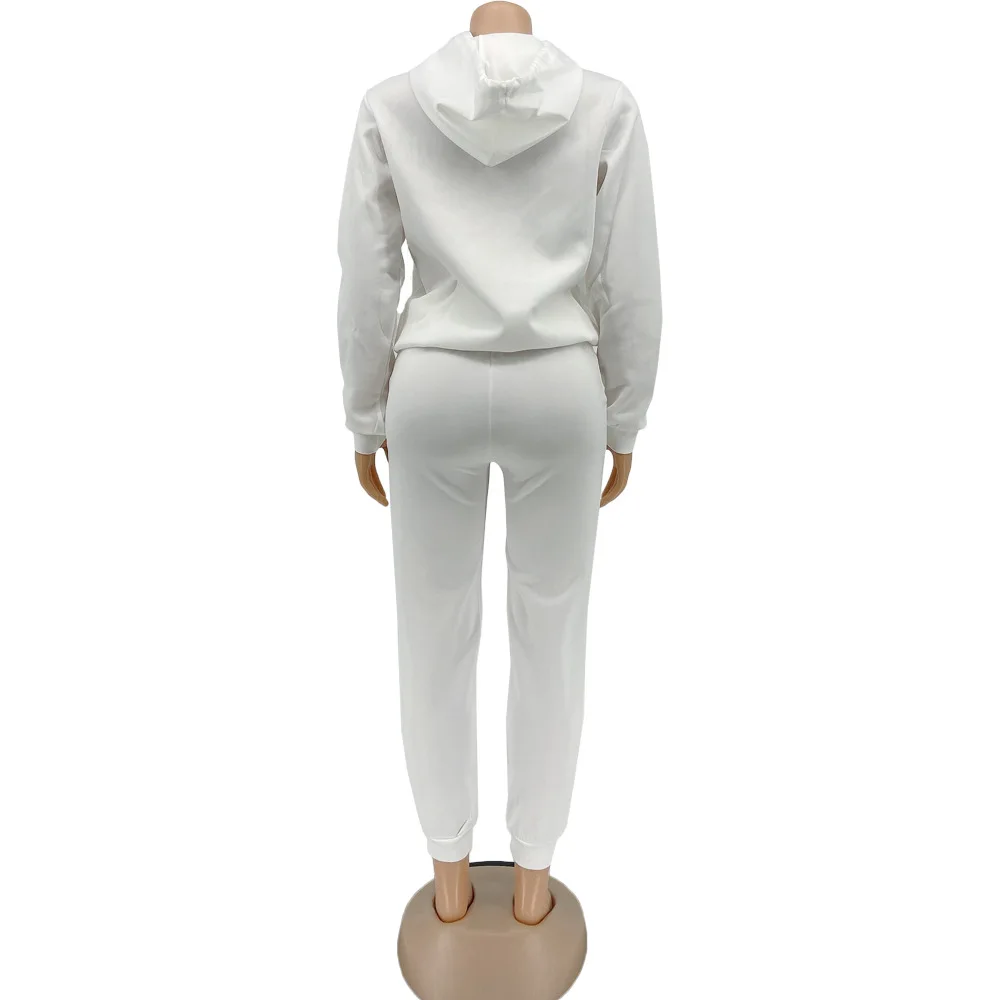 

New Arrival 2020 Fall Clothing for Women Fashion 2 Piece Set Patchwork Two Piece Fall Outfit Sexy Fall Apparel Pant Sets