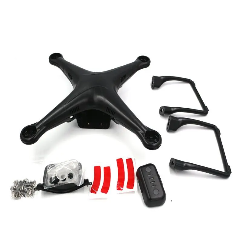DJI Phantom 2 Корпус Корпуса квадрокоптера RC дрона запасные части шасси сменная