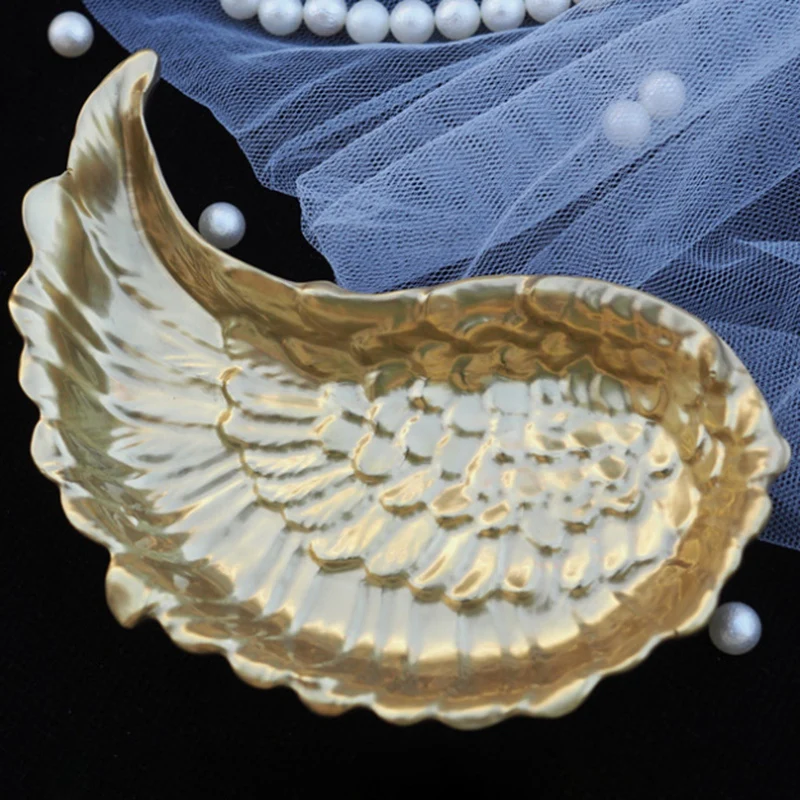 

1 Pcs Wing Shape Storage Tray Plate Silicone Mold & 1 Pcs Epoxy Mold Beautiful Flower Branches Silicone Resin Mold