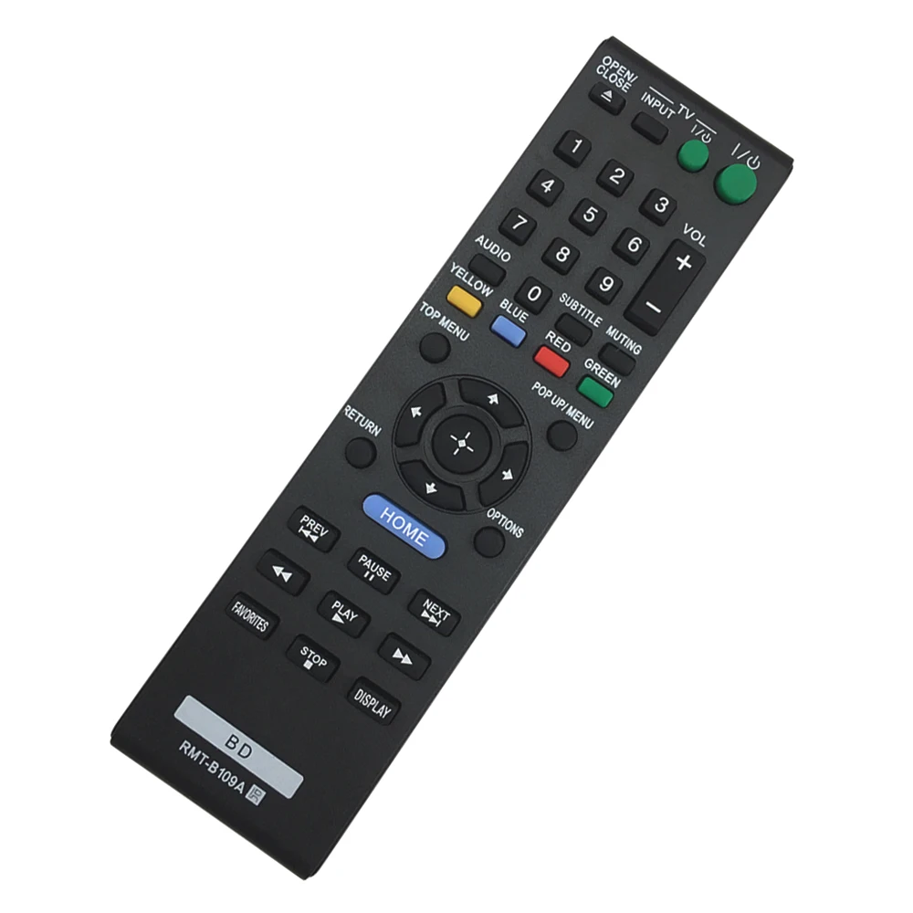 RMT-B109A дистанционного Управление заменить для Sony Blu-Ray BDP-S760 RMT-B108A RMT-B108P RMT-B109P RMT-B111P |