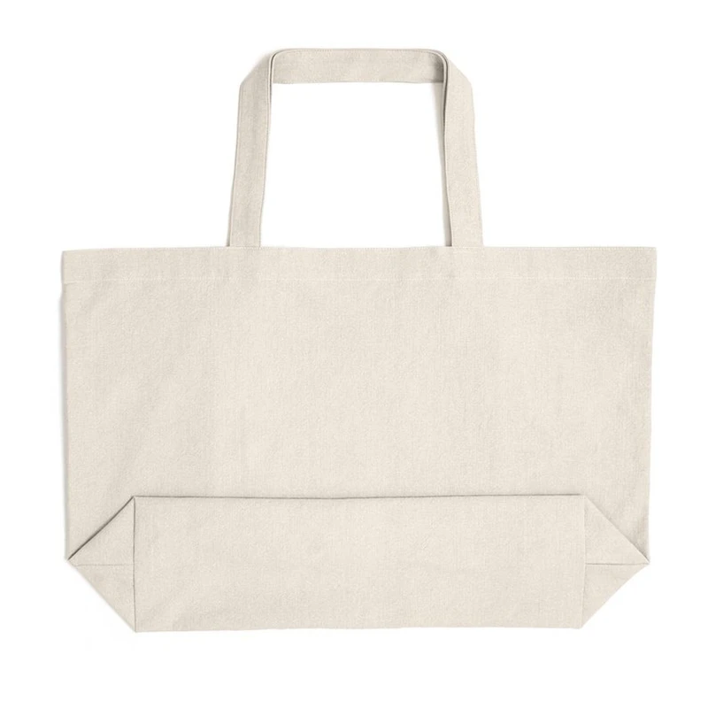 Большая Экологически чистая модная прочная Женская Студенческая хлопковая Льняная сумка на одно плечо сумка-тоут для покупок льняная боль... от AliExpress WW