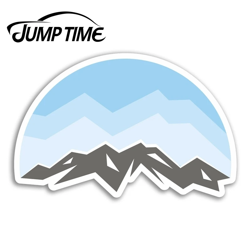 СКАЧОК времени для гор виниловая наклейка s Лыжный Сноуборд скалолазание